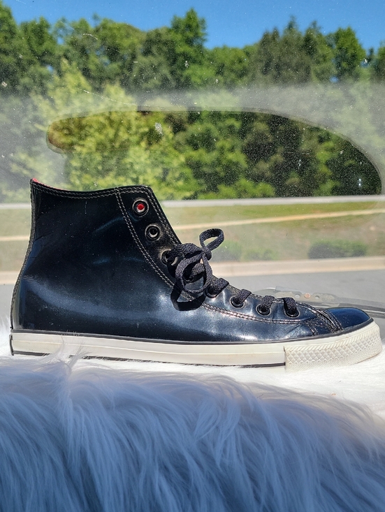 Converse Other - Black High-Top Men's Leather Sneaker - Convererse All-star